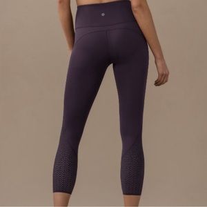 Lululemon Wunder Under Laser Cut Leggings